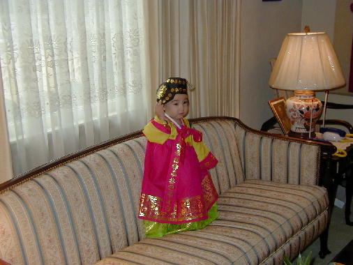 Do I  like a model for a doll?