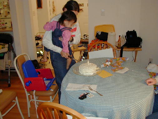 Time to cut the cake.