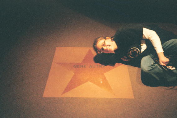 Gene Autry's star in the Cowboy Museum