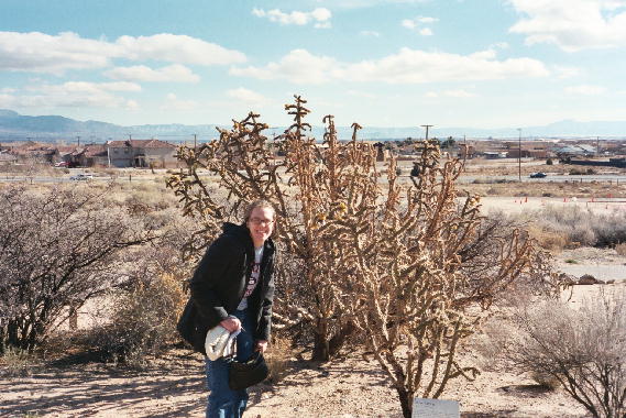 Mary and the Jumping Cholla