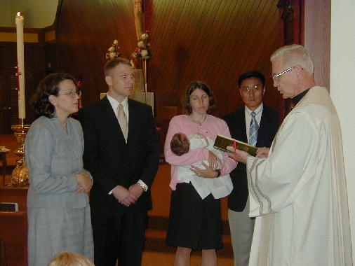 The renewal of the Baptismal vows.